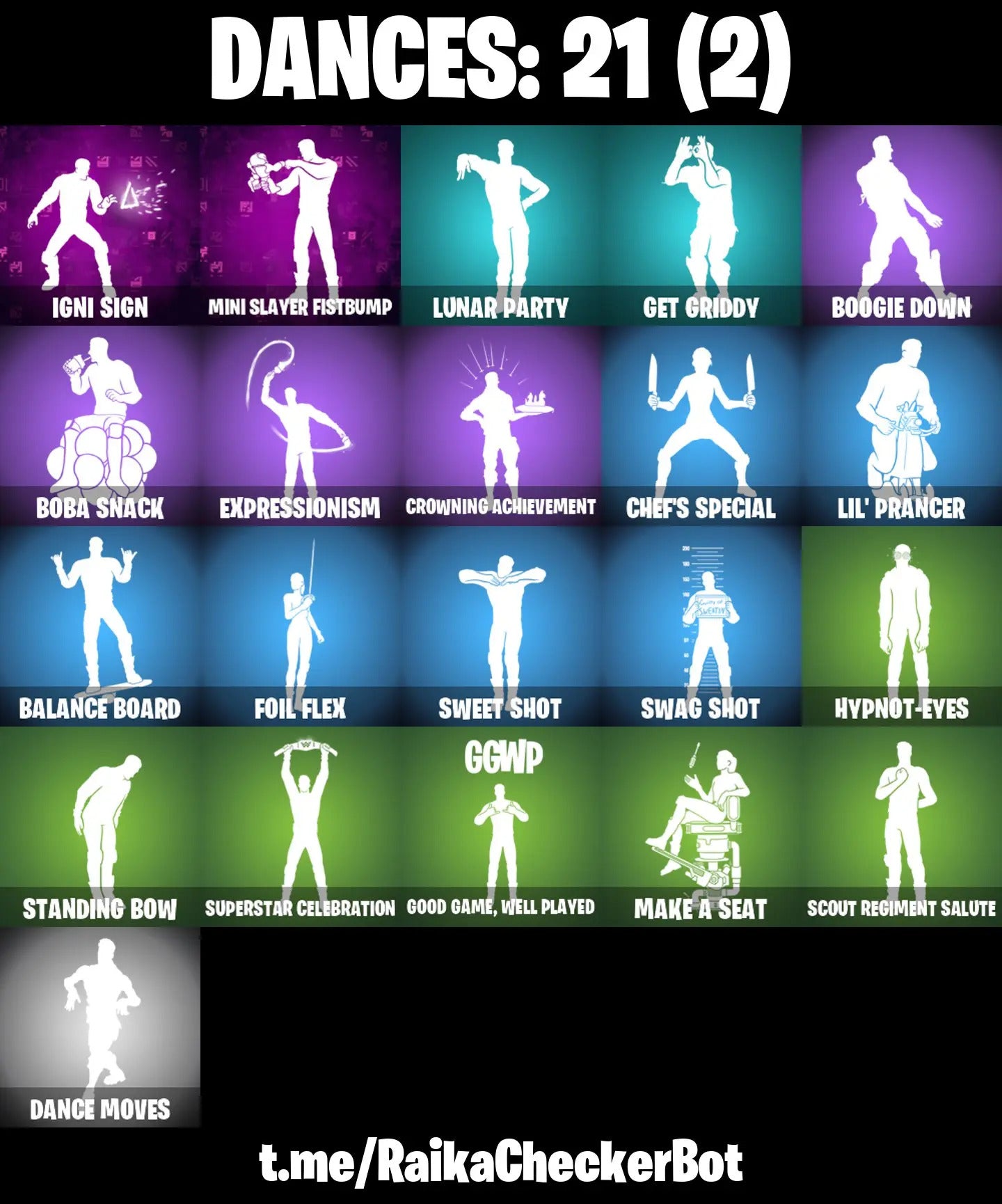 20 Skins